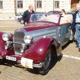 Svátek Bugatti v Praze
